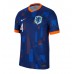 Camiseta Países Bajos Virgil van Dijk #4 Segunda Equipación Replica Eurocopa 2024 mangas cortas